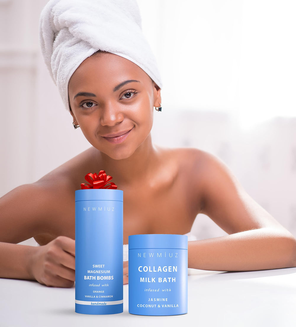 New Miuz orange essential oil aroma—bright mood boost during bath.