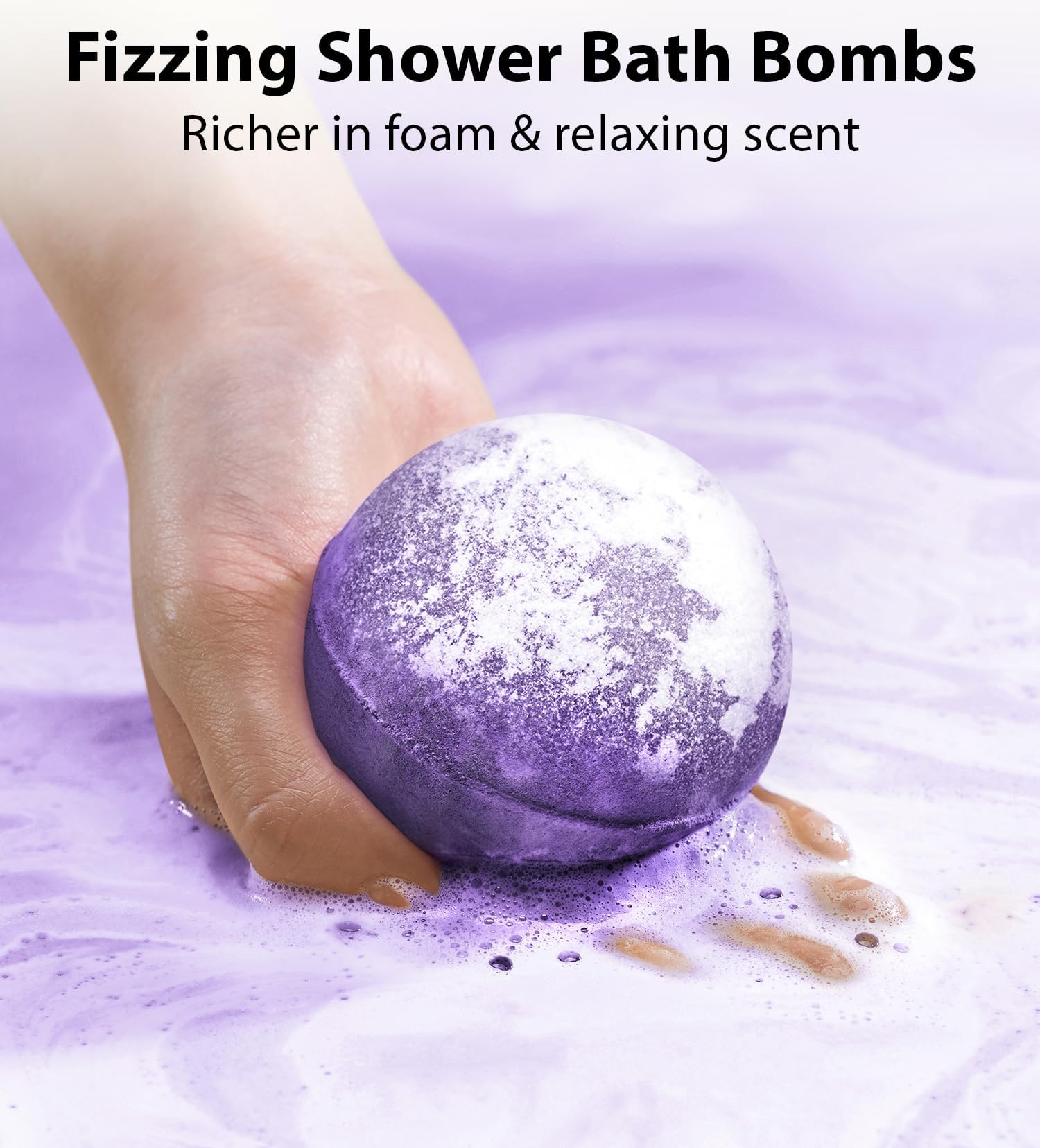 New Miuz relaxation scene captures a steamy bath and calm ambiance.