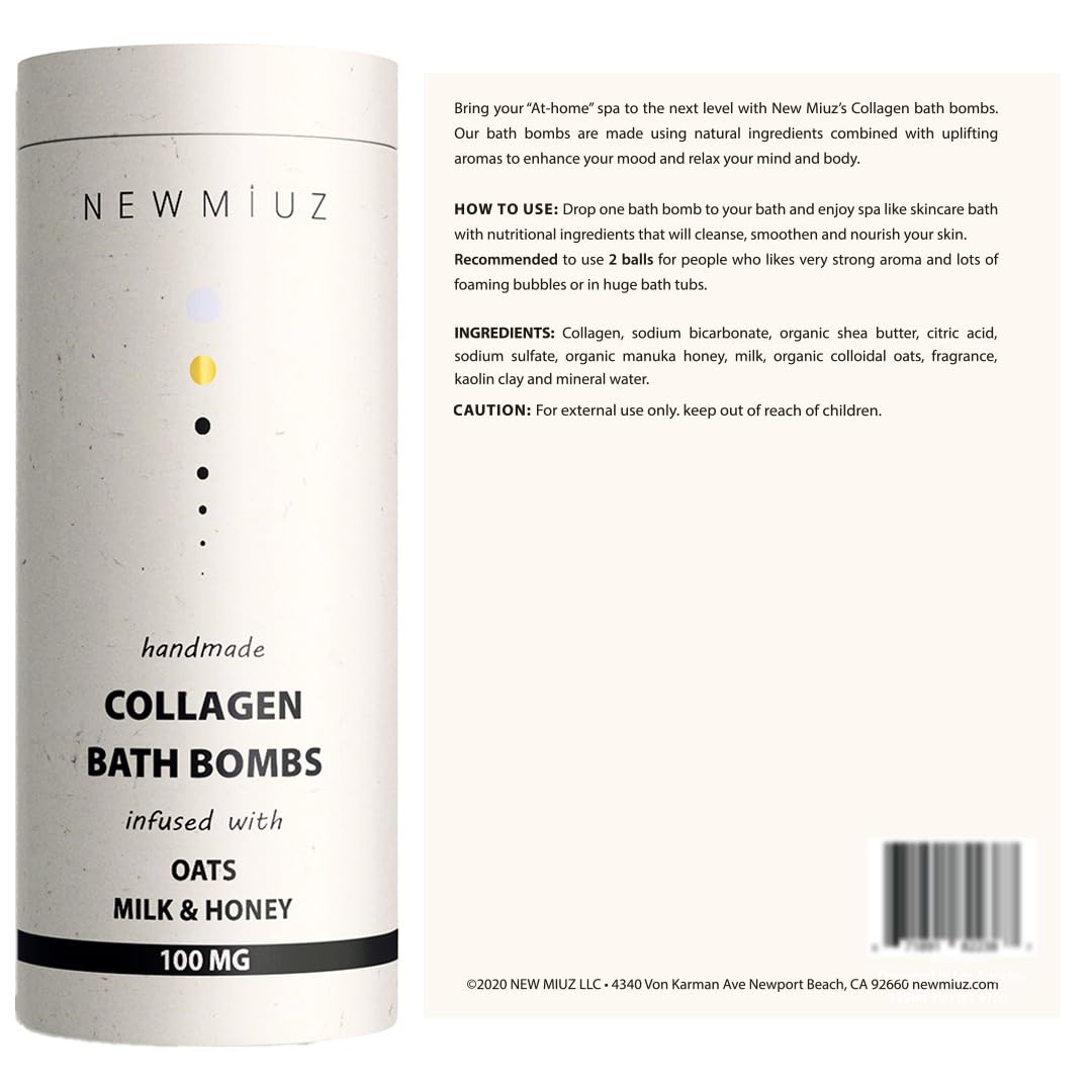 New Miuz softening bath soak creating calm after a long day.