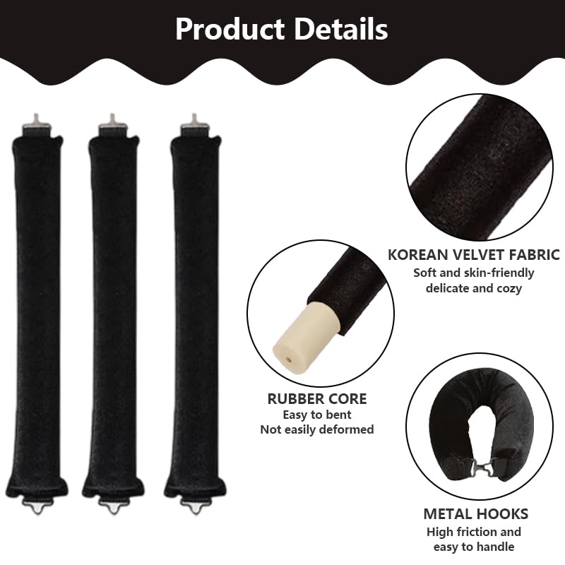 NEW NOAM heatless curls travel-friendly design with compact case.