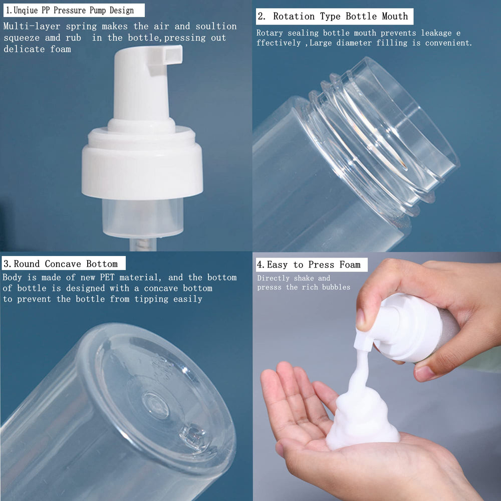 New Star Tattoo foaming soap dispenser bottle for quick foaming wash