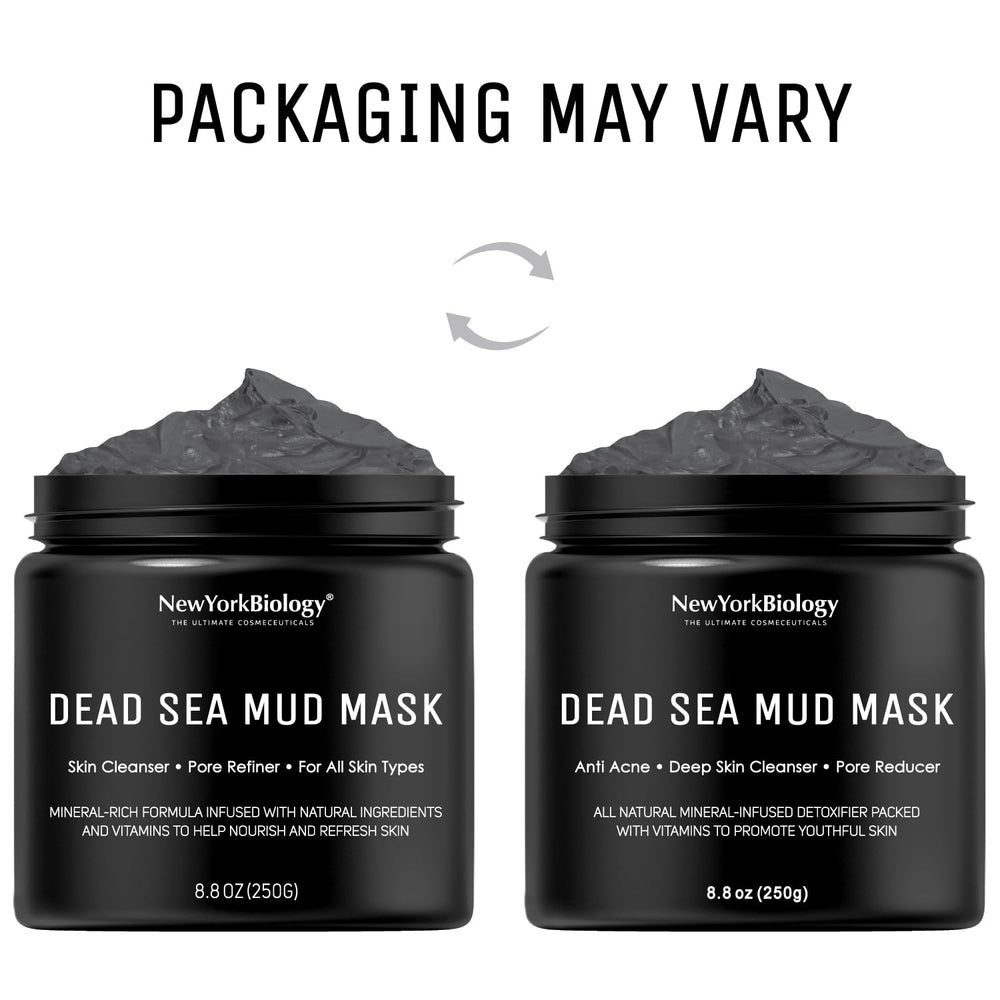 New York Biology Dead Sea Mud Mask helps refine pores and control shine.