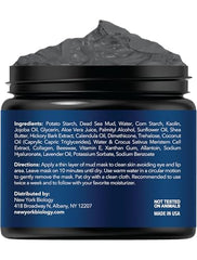 New York Biology Stem Cell and Collagen mask close-up, nourishing skin cells and promoting moisture.