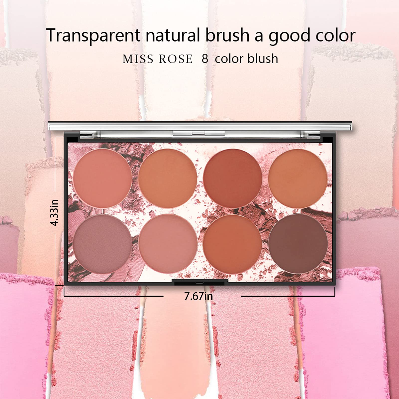 NewBang blush palette multi-use shades for blush, eyeshadow, highlighter