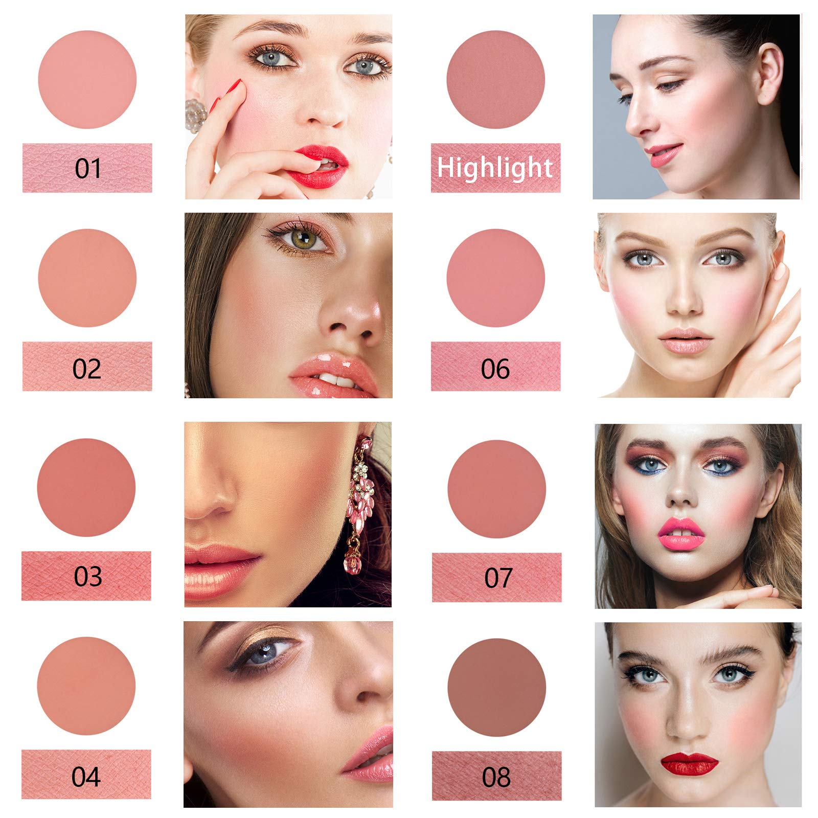 NewBang blush waterproof durability test shows long-lasting color