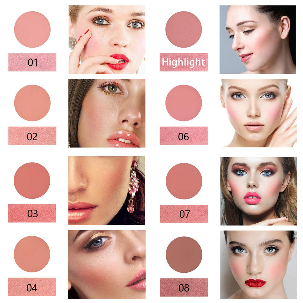 NewBang blush waterproof durability test shows long-lasting color