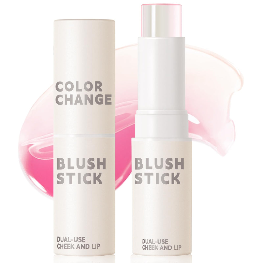 NewBang color-changing blush stick packaging closeup with lasting color.