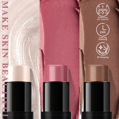 NewBang large makeup brush blends creams smoothly for seamless application