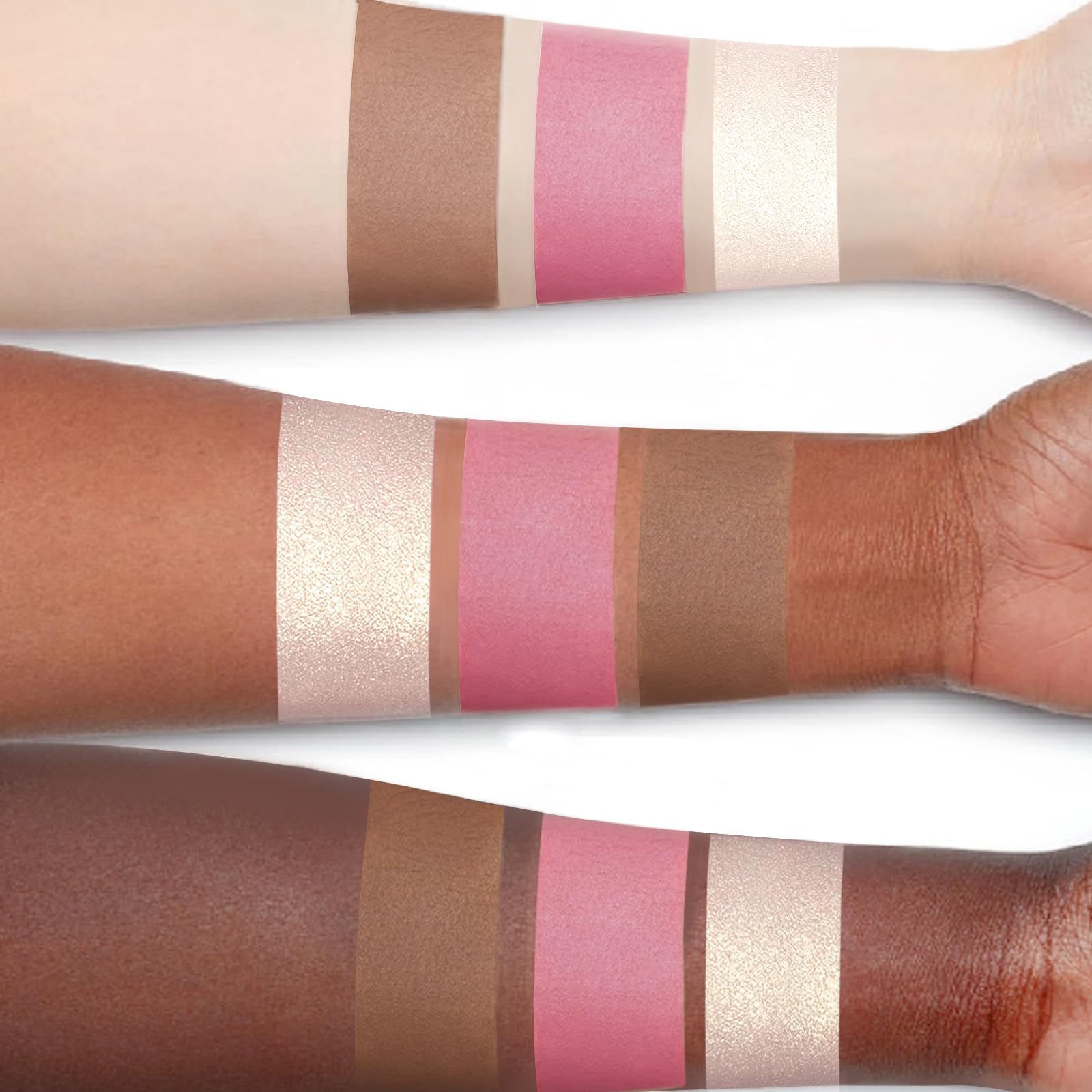 NewBang trio makeup kit packaging shows compact, travel-friendly design