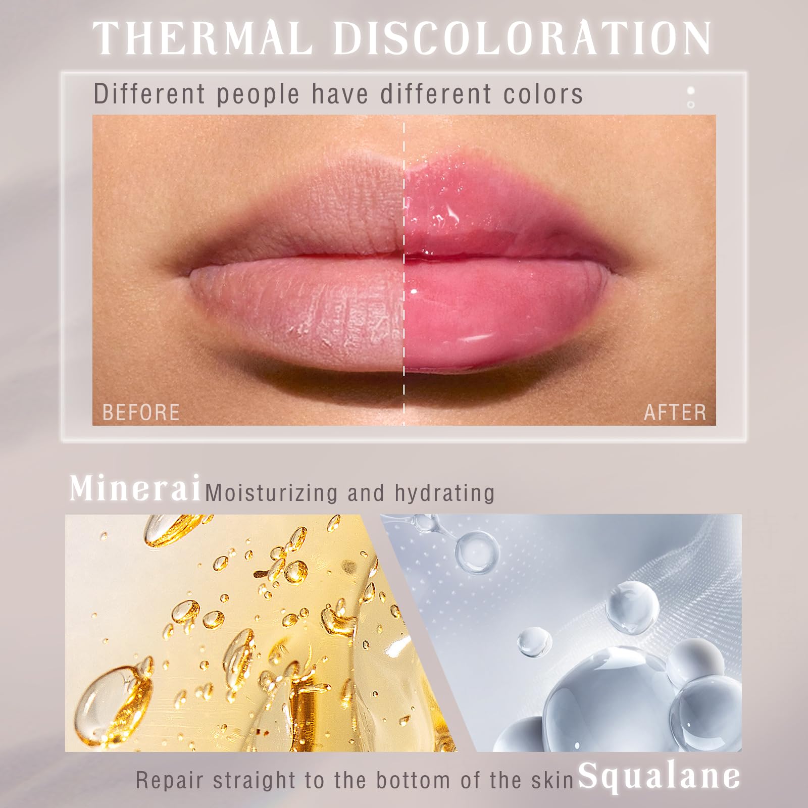 NewBang waterproof blush stick application highlighting smudge-resistant color.