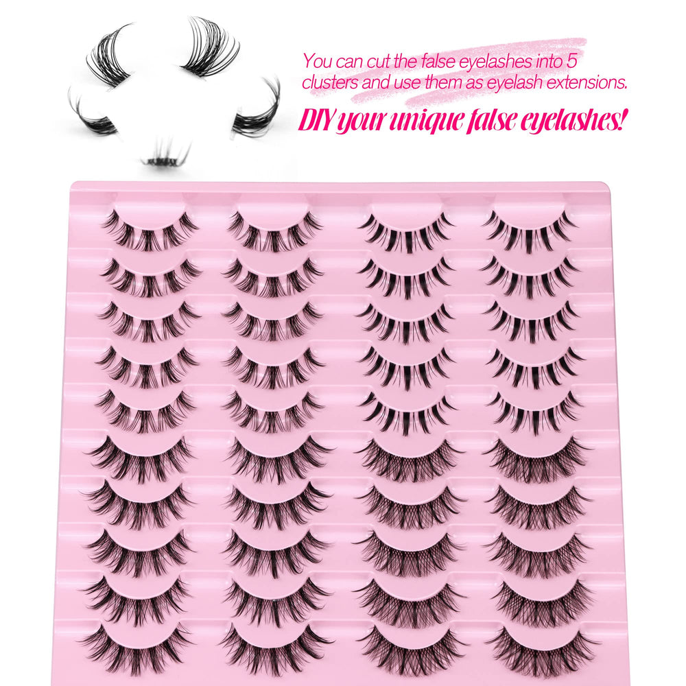 Newcally cluster lashes offer customizable volume with DIY versatility.