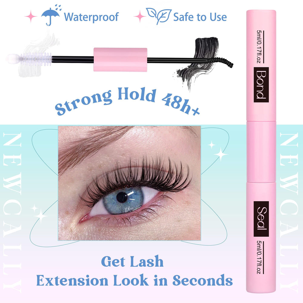 Newcally curly lashes 10-16mm offer versatile, lively lift.