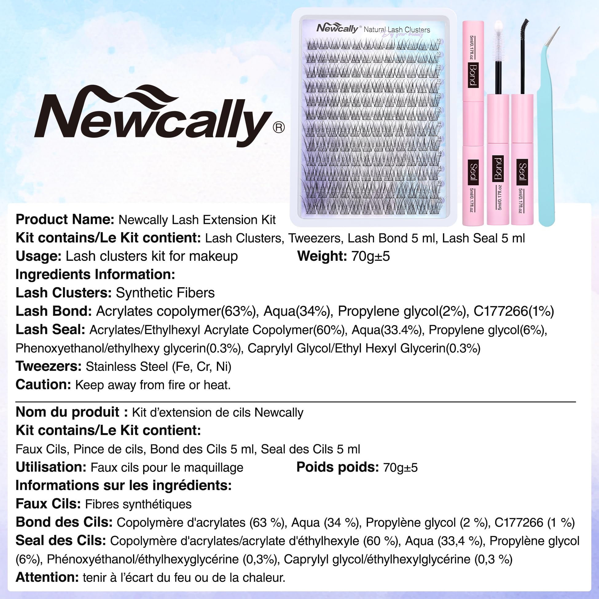 Newcally diy lash extension kit lets you refine your look at home