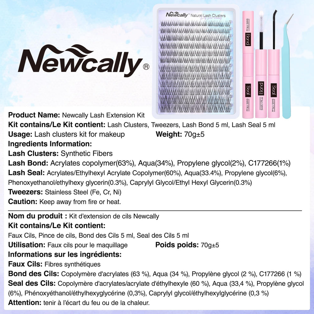 Newcally diy lash extension kit lets you refine your look at home