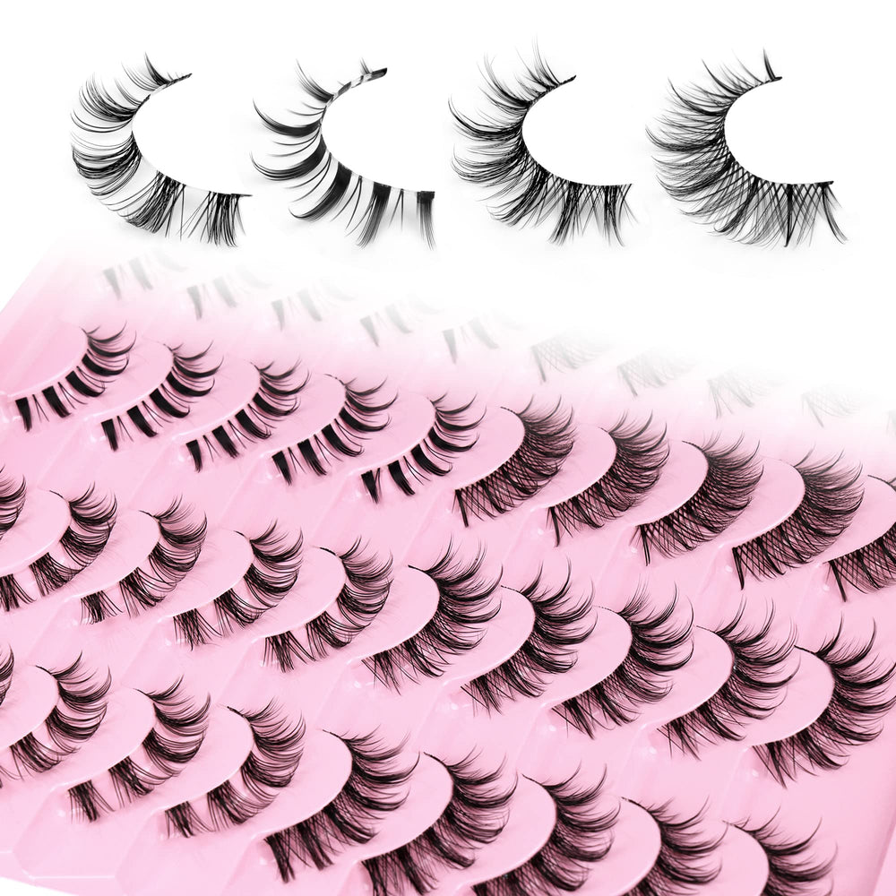 Newcally light-weight lash band fits all eye shapes comfortably.