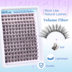 Newcally lash bond and seal provide long-lasting hold.