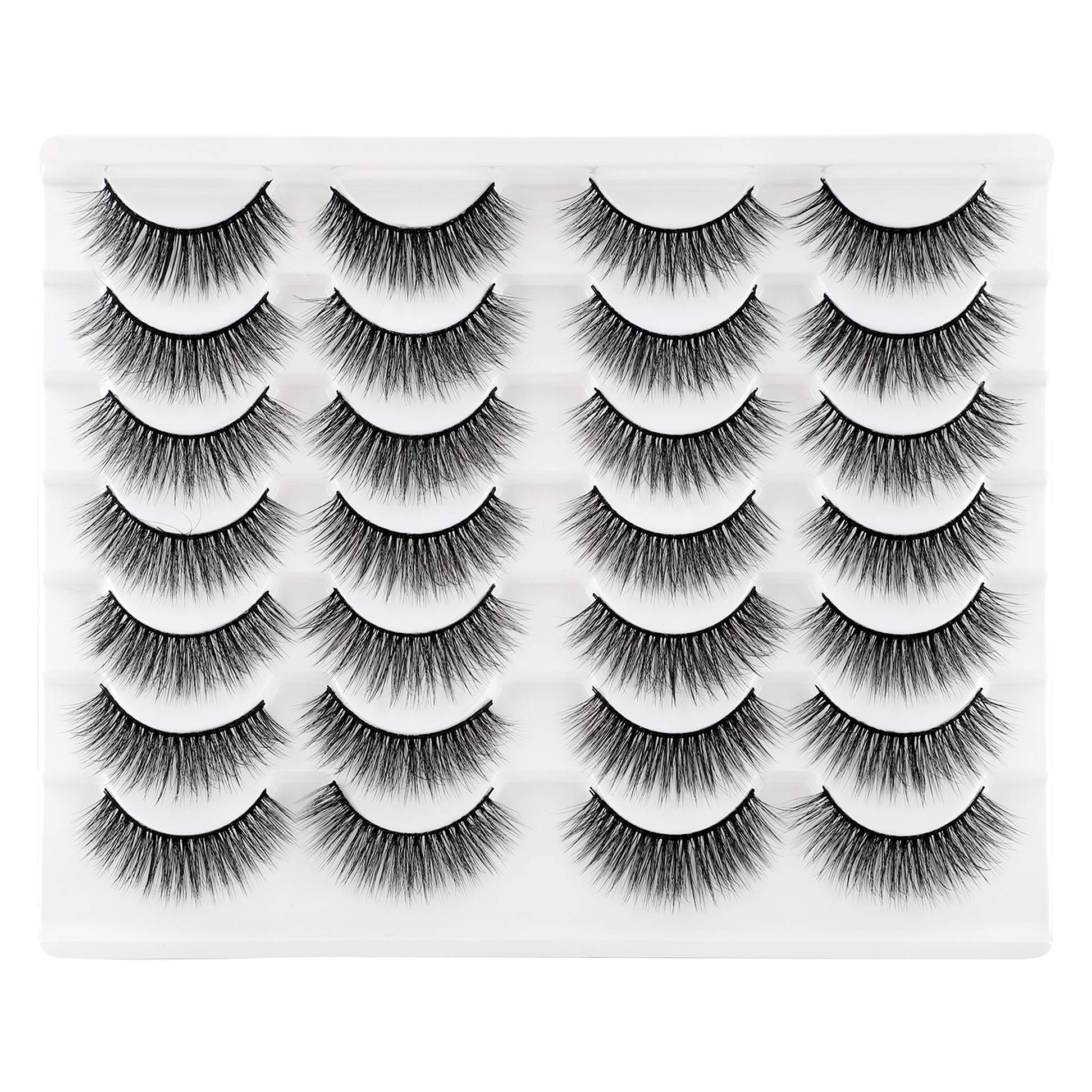 Newcally Lashes hand-knotted detail for delicate natural wispy fringe