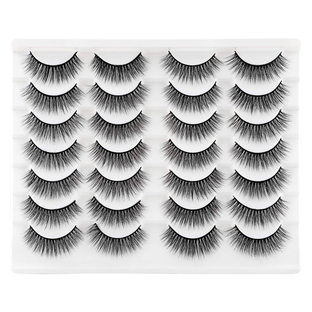 Newcally Lashes hand-knotted detail for delicate natural wispy fringe
