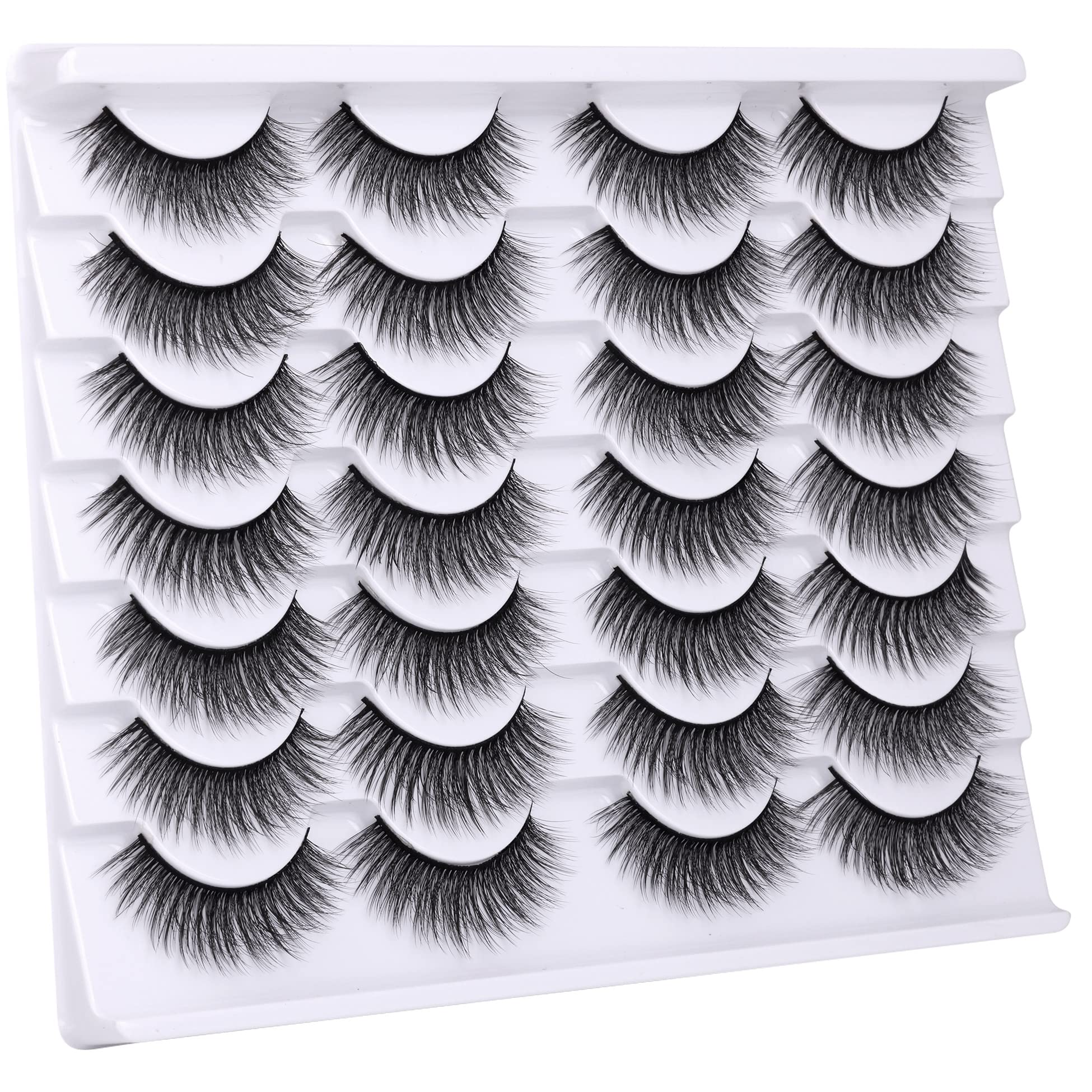 Newcally Lashes reusable up to 15 times with proper care