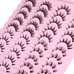Newcally manga lashes natural look for wider, awake eyes.