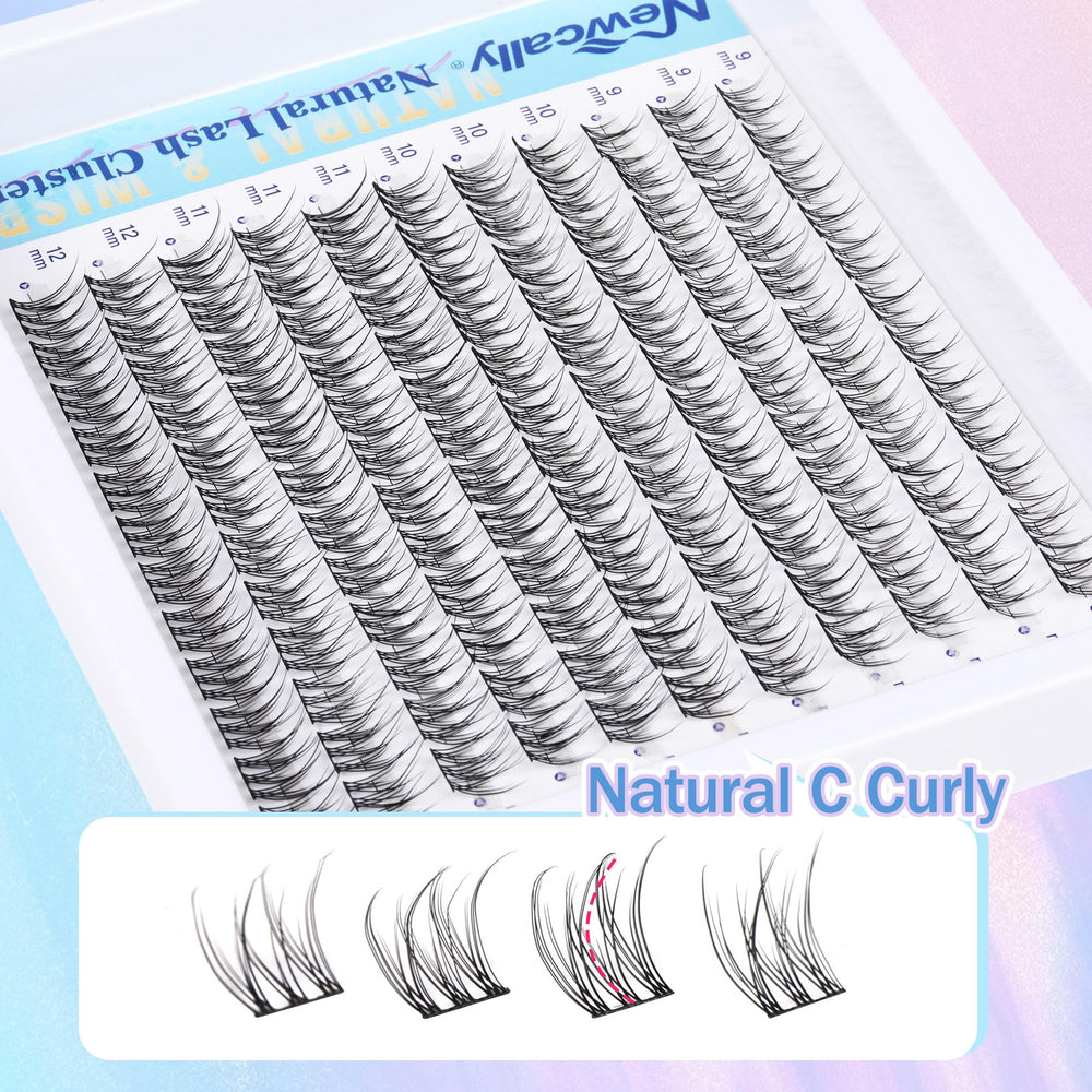 Newcally precision tweezers in hand for precise lash placement.