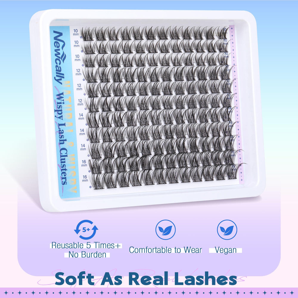 Newcally vegan DIY lash kit ideal for beginners seeking salon-like results