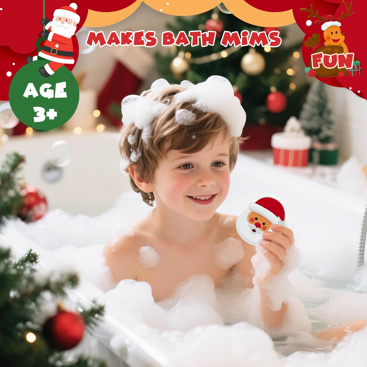 NEWFEIFAN bath bombs fizz and create bubbles for joyful bath moments.