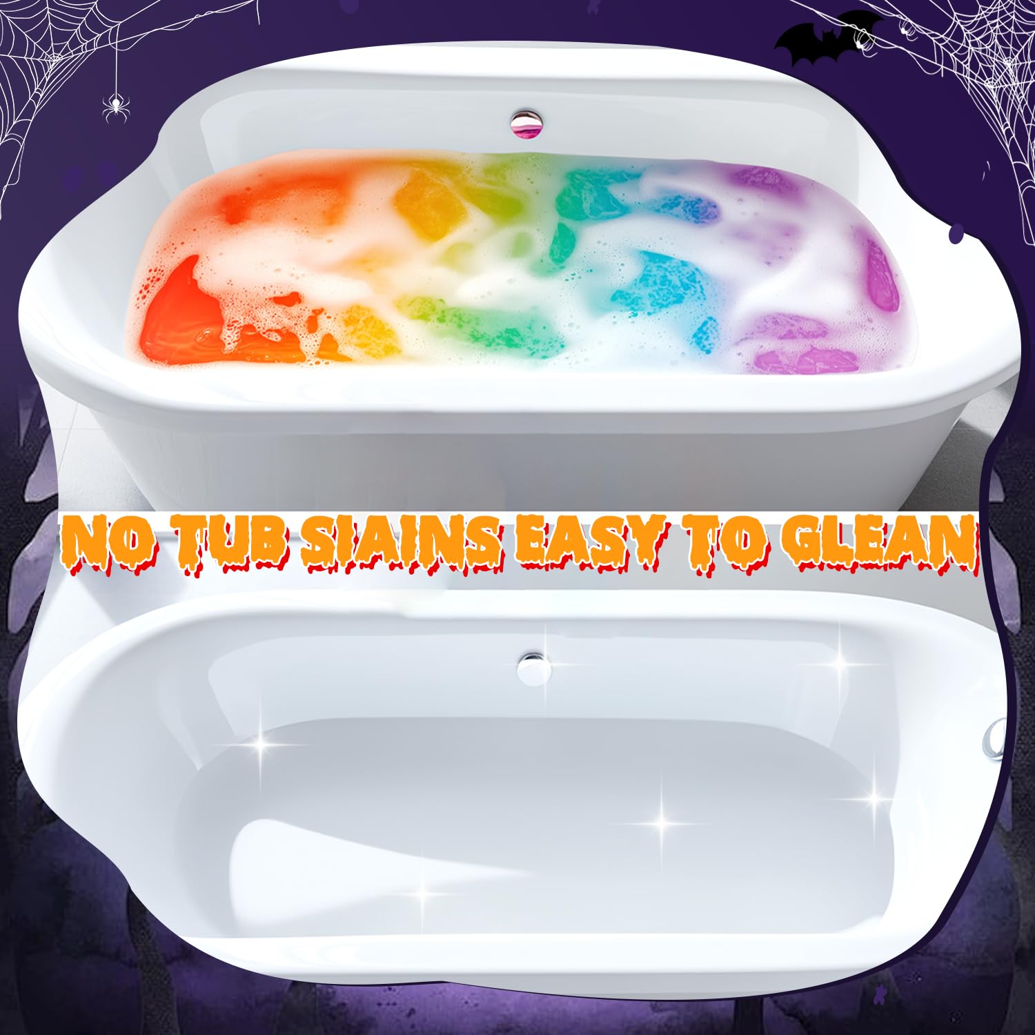 NEWFEIFAN six-pack doubles as party favors or giftable bath bombs
