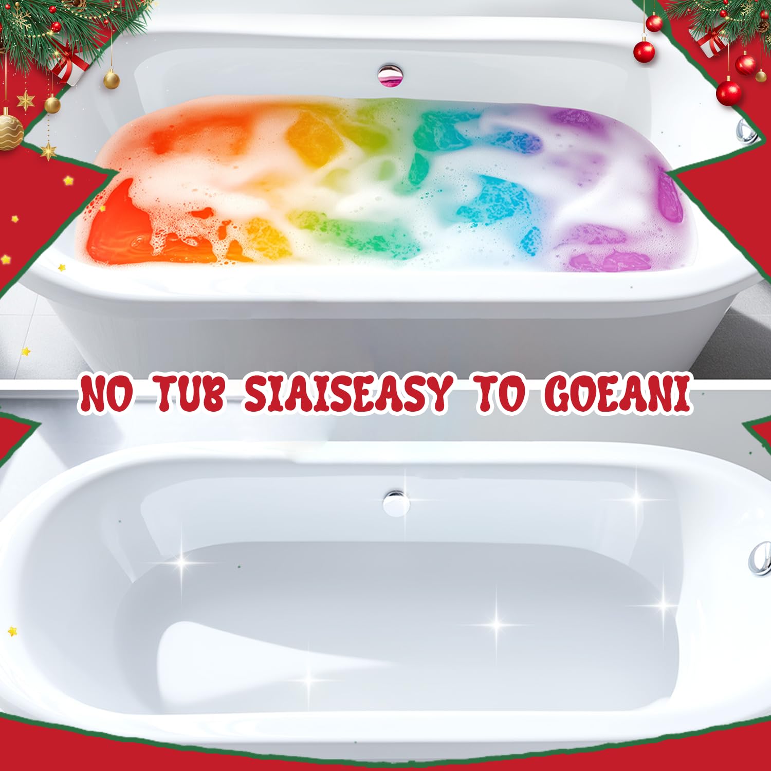 NEWFEIFAN gift-ready stocking stuffer idea with colorful bath bombs