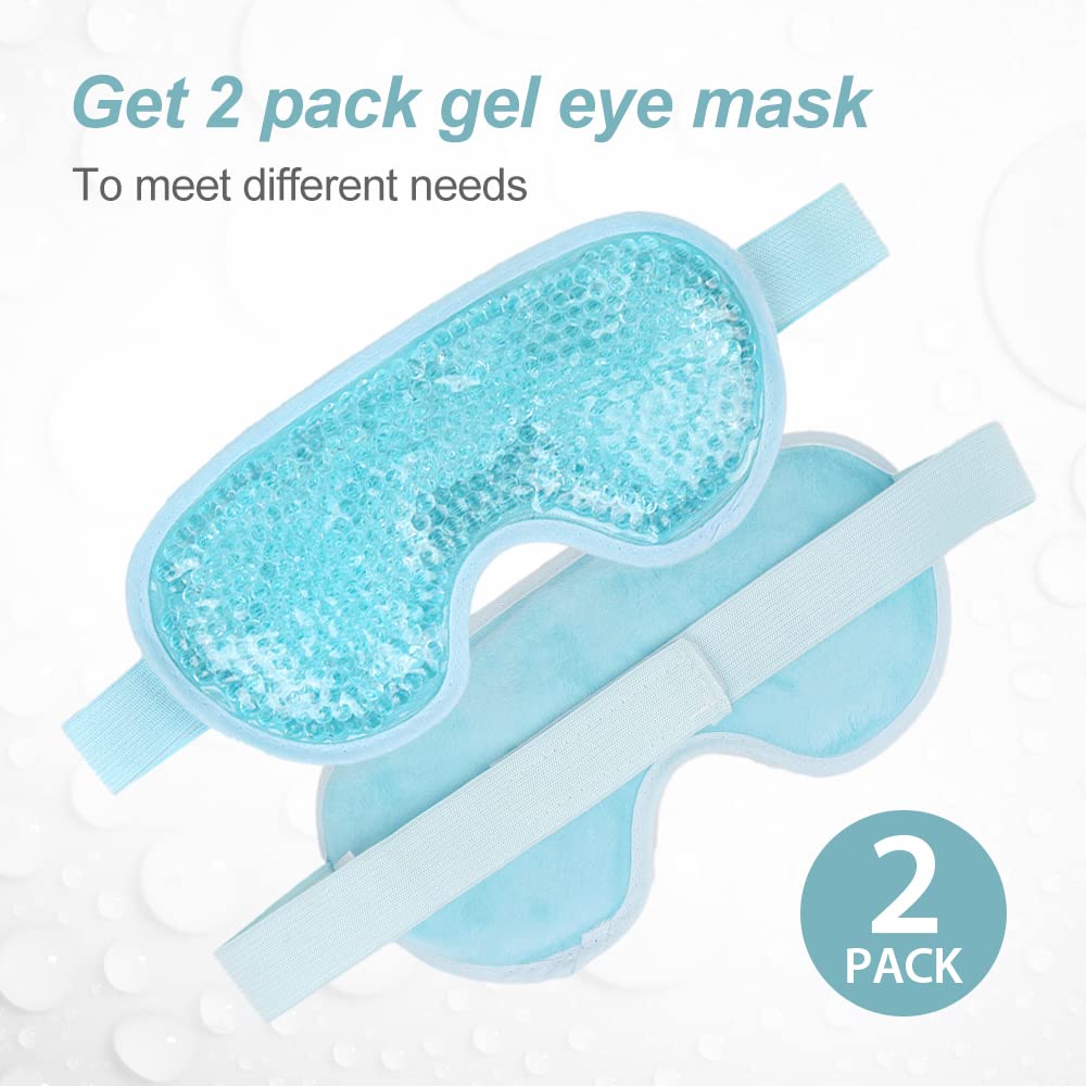 NEWGO cooling eye mask heated for warm therapy in microwave
