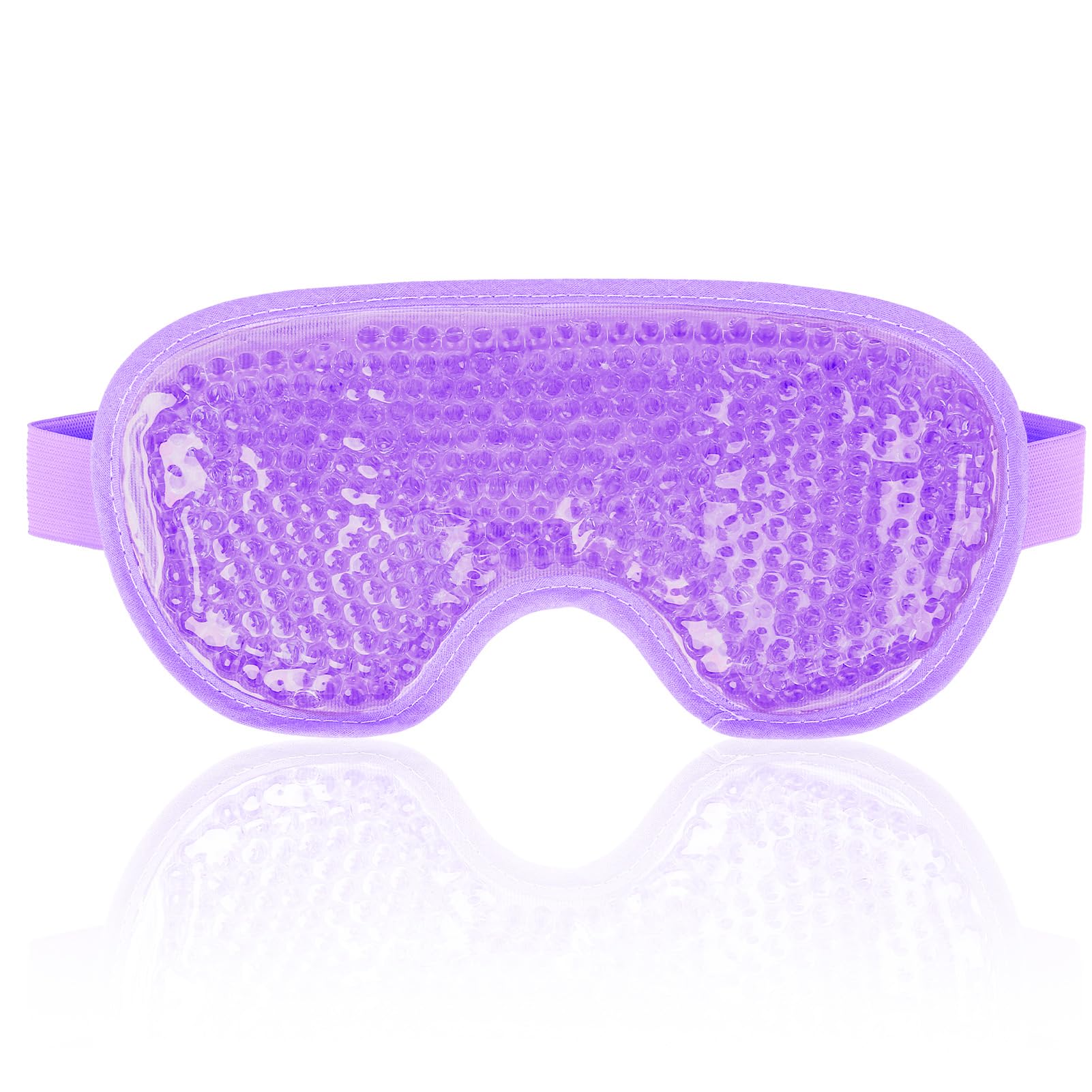 NEWGO Cooling Gel Eye Mask front view for soothing puffy eyes and tired eyes