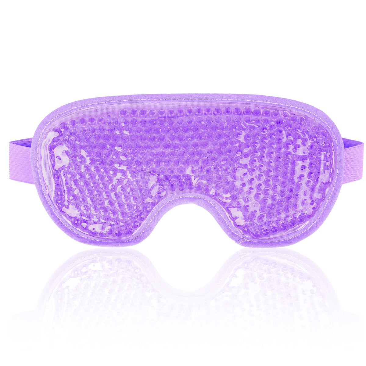 NEWGO Cooling Gel Eye Mask front view for soothing puffy eyes and tired eyes