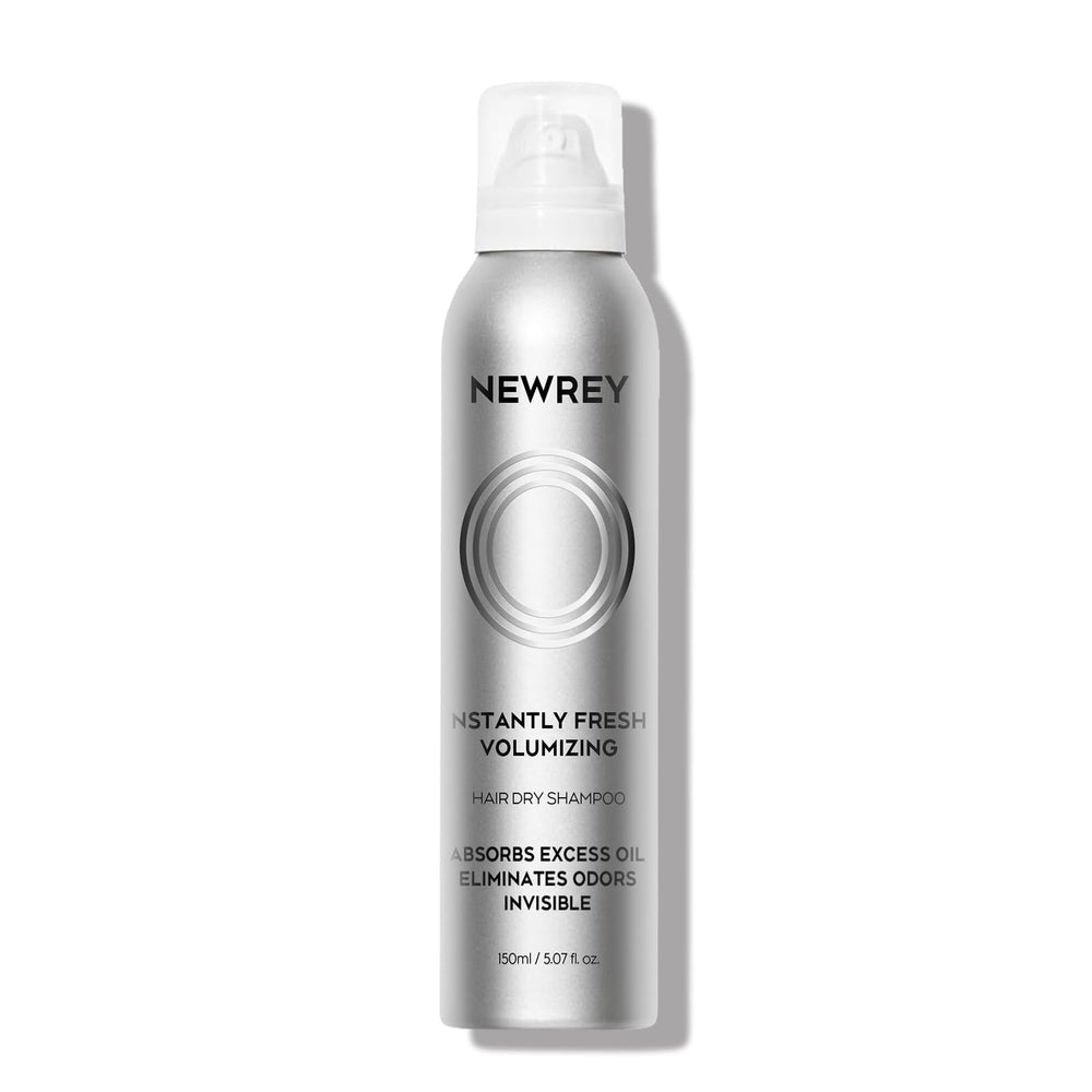 NEWREY Dry Shampoo Spray oil-absorption shows quick oil control for refreshed roots.