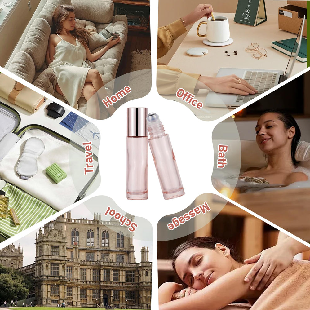 Newzoll aromatherapy rollers are perfect for on-the-go relaxation rituals.