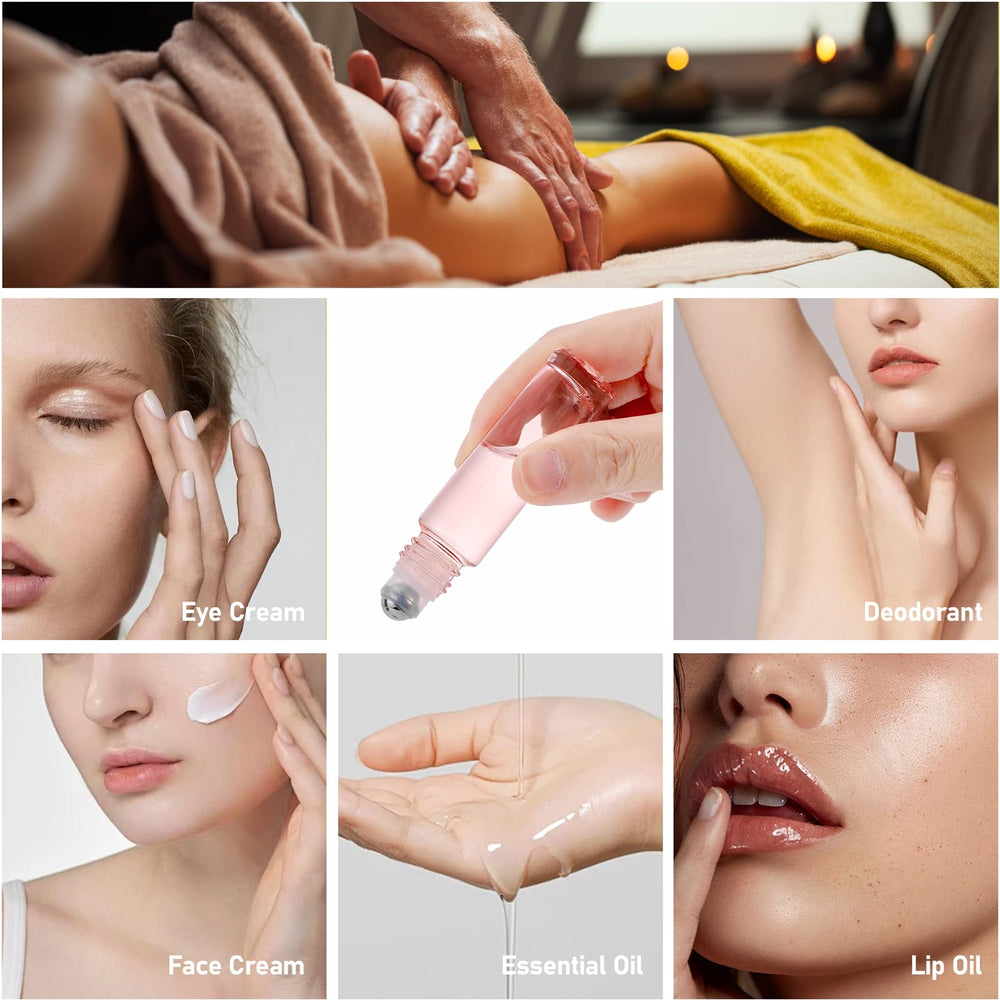 Newzoll versatile bottles suit perfume samplers, lip gloss, and cuticle oils.