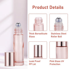 Newzoll UV-protected pink glass shields blends from sunlight exposure.