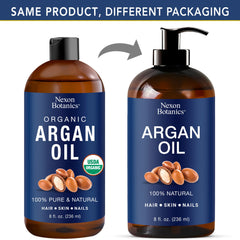 Nexon Botanics Argan Oil used on nails and cuticles for smoother skin