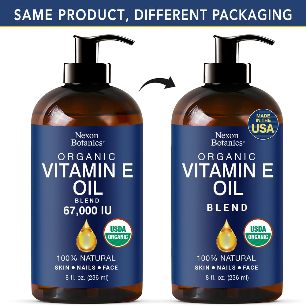 Nexon Botanics organic vitamin E oil blend acts as an effective skin moisturizer.
