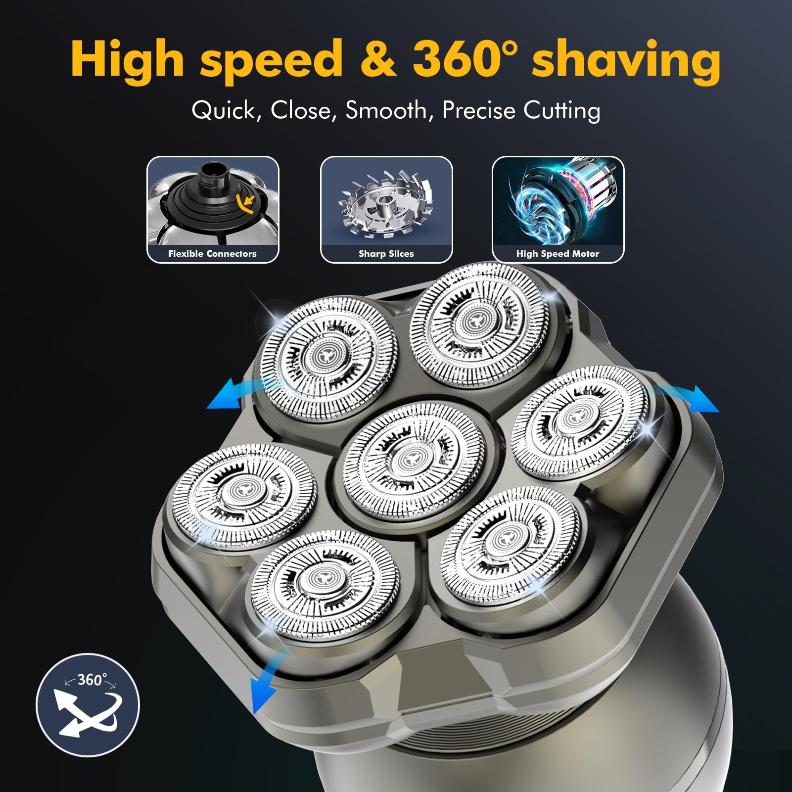 NEXT BEAUTY 6-in-1 maintenance kit with multiple grooming attachments.