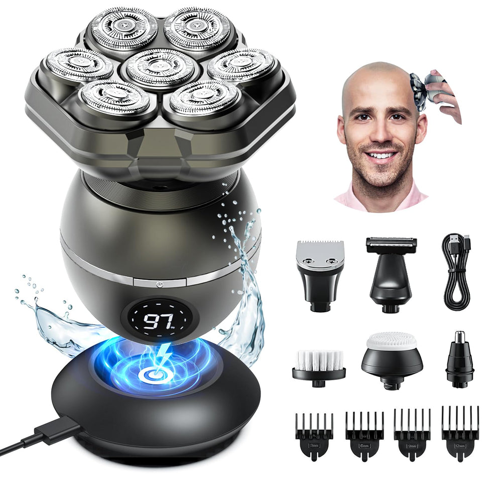 NEXT BEAUTY removable magnetic shaving head ensures easy cleaning after use.