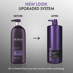 Nexxus black rice ingredient closeup highlighting protein-rich components for hair resilience
