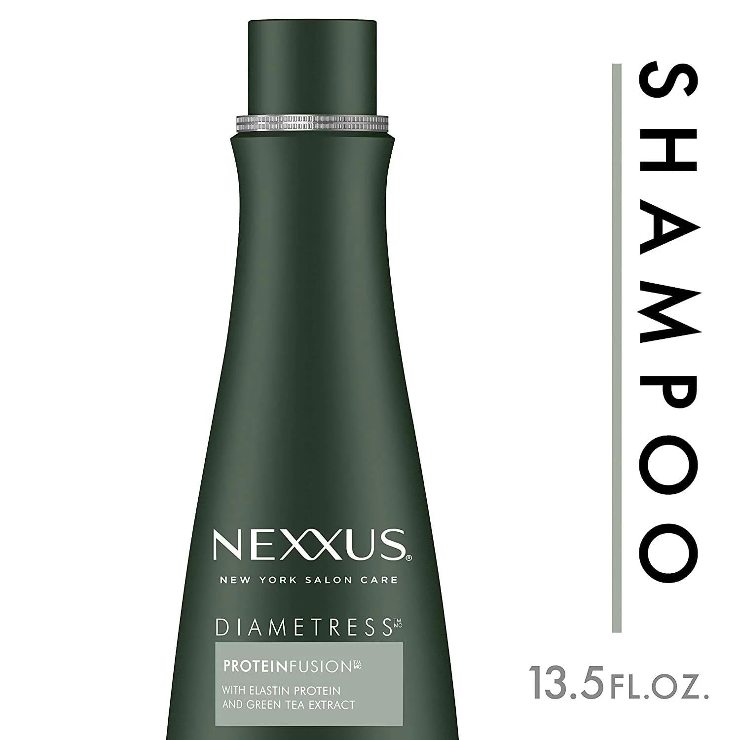 Nexxus Diametress ingredients-label close-up highlighting formulation features