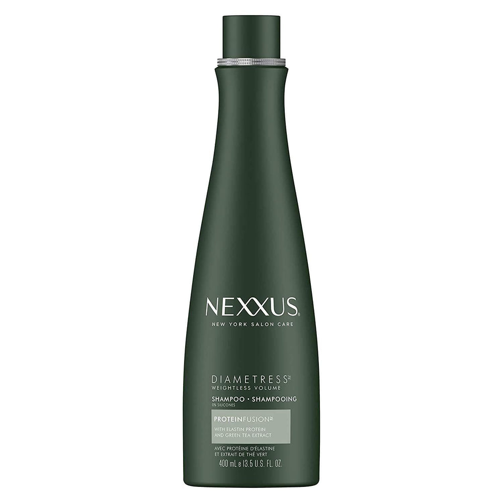 Nexxus Diametress volumizing shampoo bottle front view for volumizing cleanse