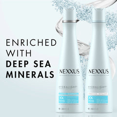 Nexxus Hydra-Light duo packaging – convenient 2-count system