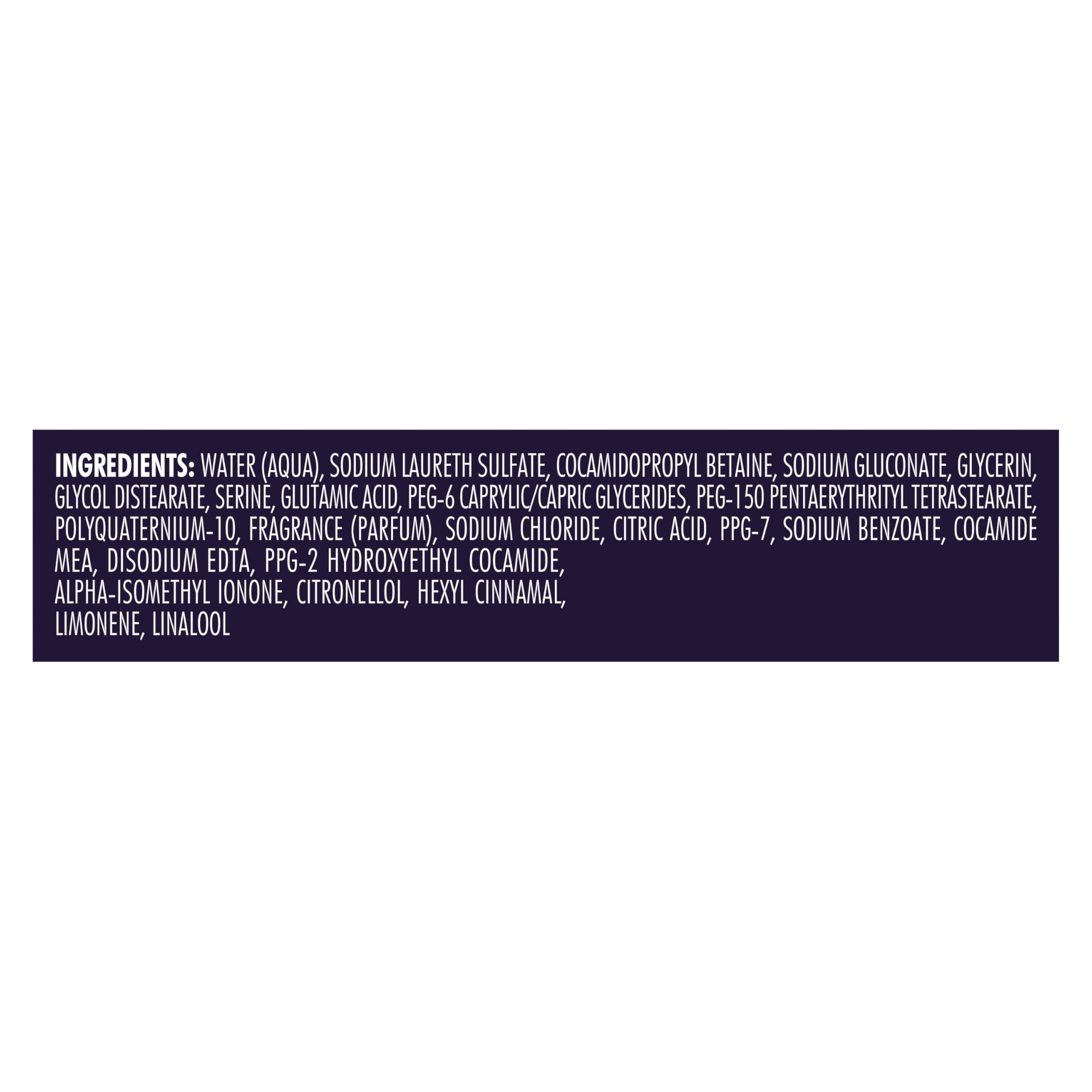 Nexxus keratin protein restore hair-fiber focus indicating strengthening through repeated use