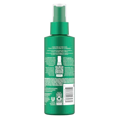 Nexxus Root Lift Spray application dispense demonstrates even mist coverage