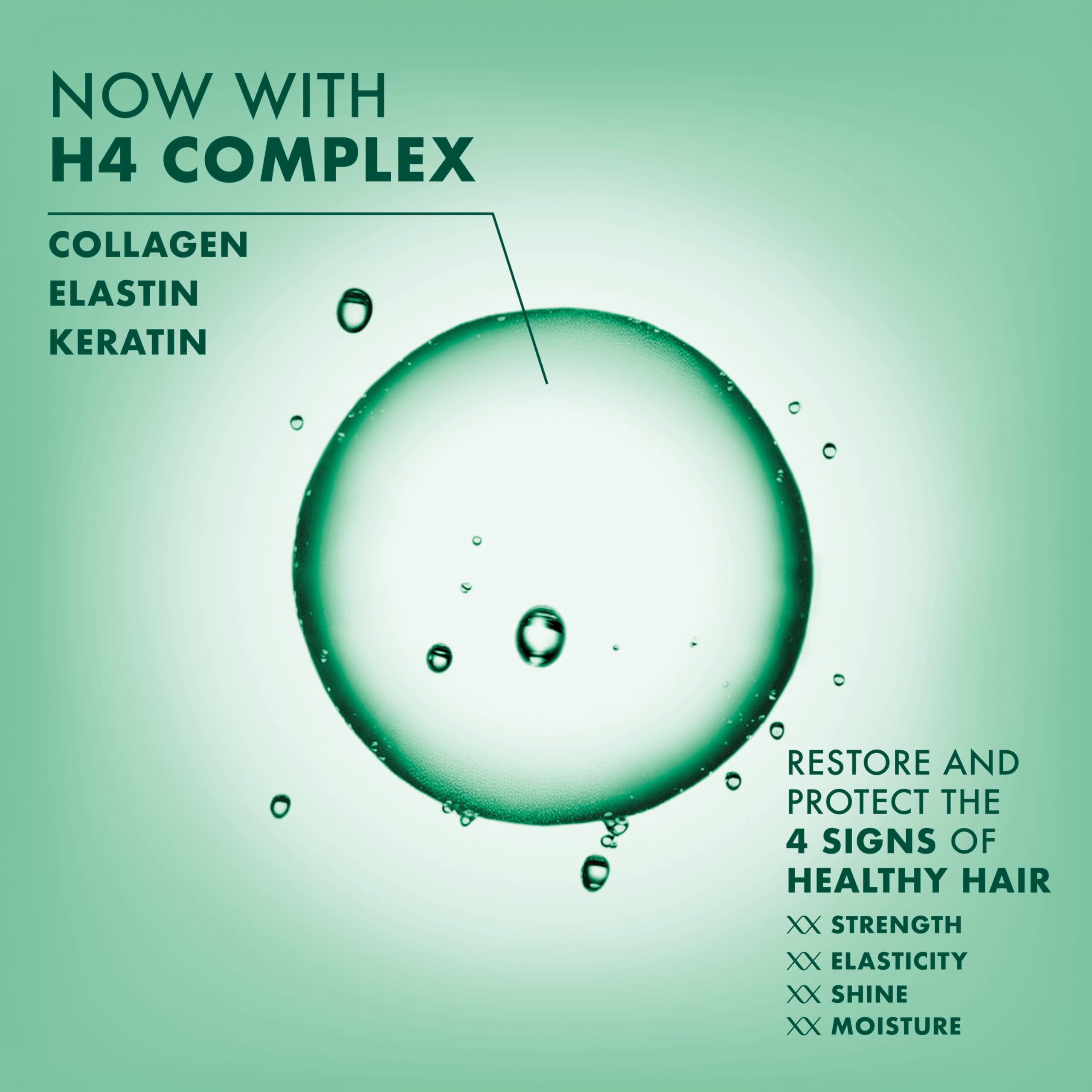 Nexxus Root Lift Spray science graphic highlights strand-expanding tech