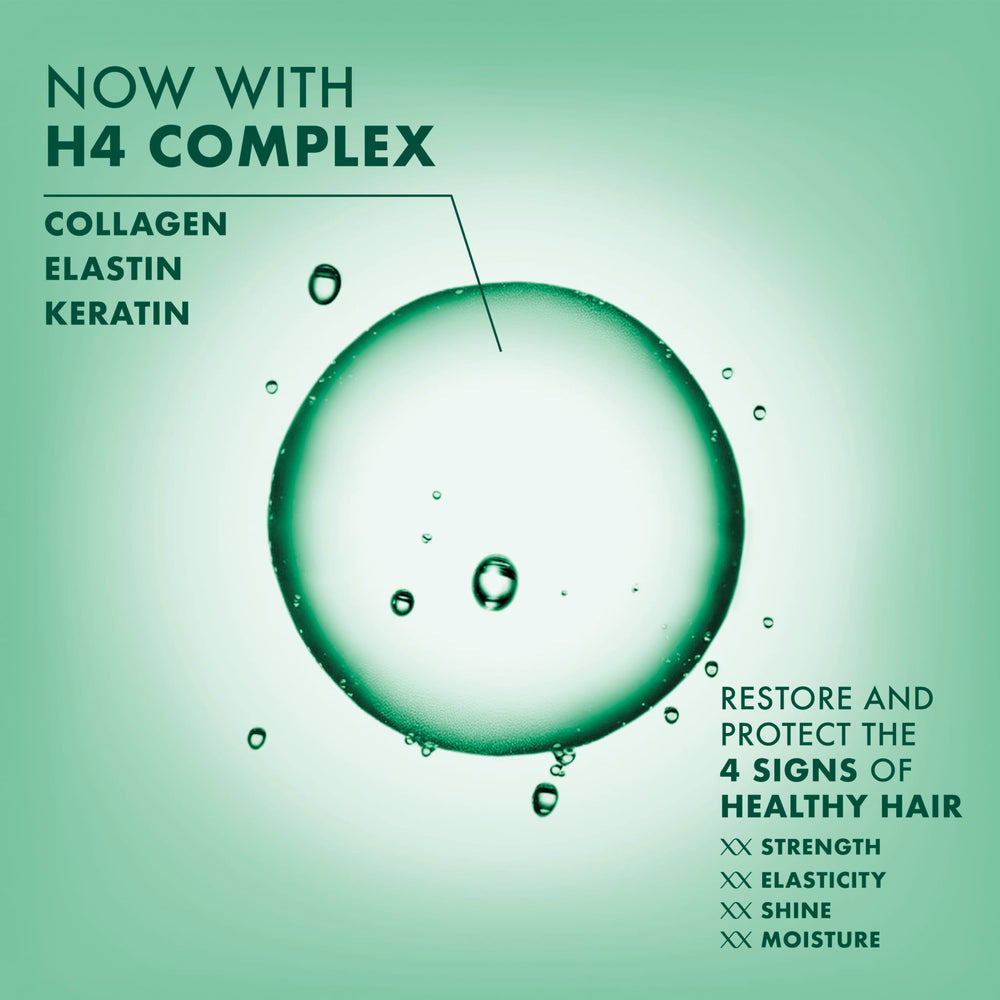 Nexxus Root Lift Spray science graphic highlights strand-expanding tech