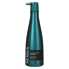 Nexxus Ultralight Smooth Shampoo bottle front view highlights weightless frizz control.