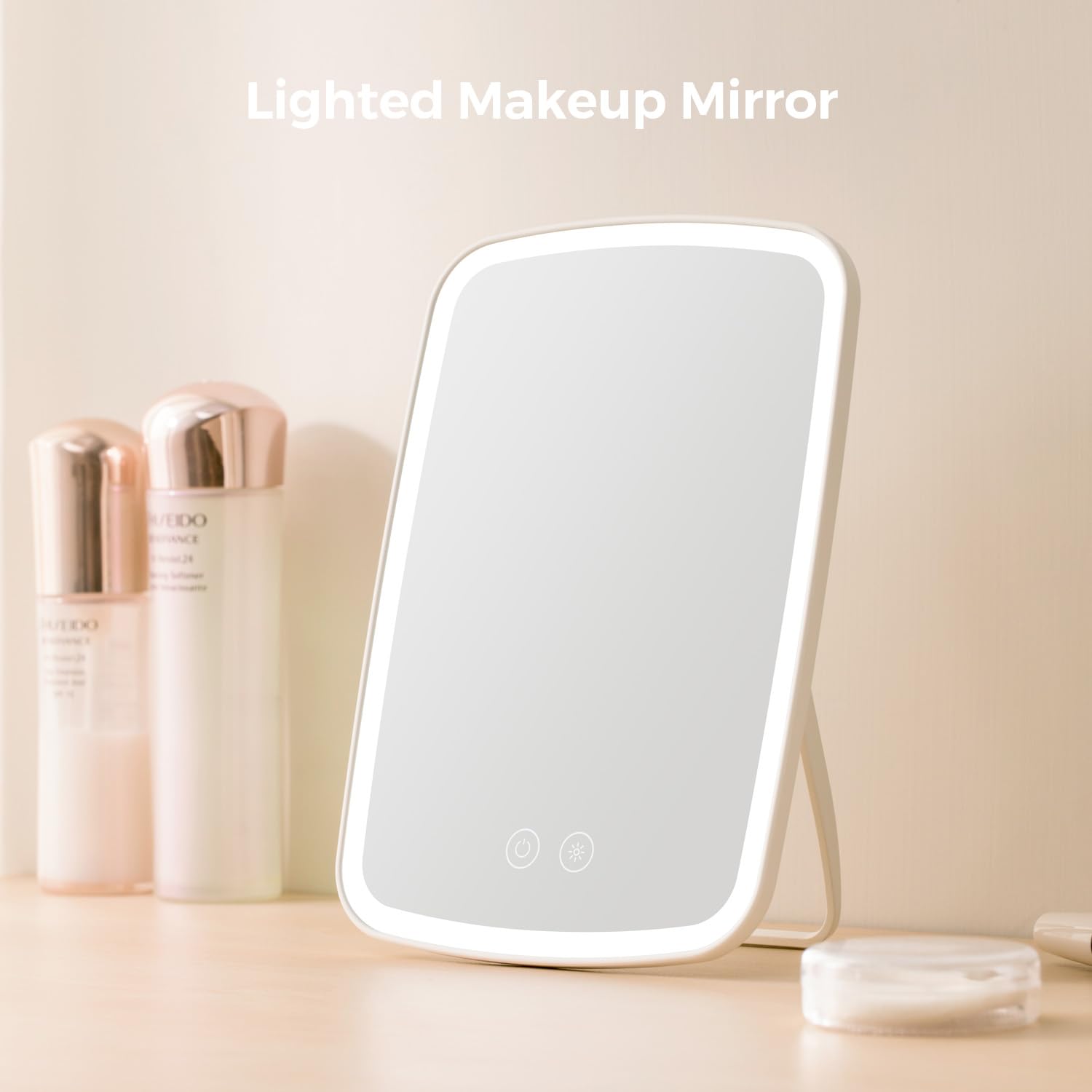 NEZZOE Lighted Makeup Mirror 68-led beads deliver bright, even illumination